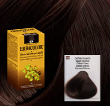 Carica l&#39;immagine nel visualizzatore di Gallery, erbacolor tintura per capelli monodose 130ml

