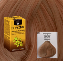 Carica l&#39;immagine nel visualizzatore di Gallery, erbacolor tintura per capelli monodose 130ml
