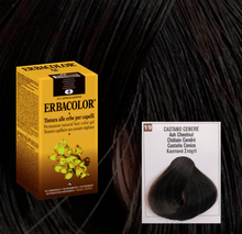 Carica l&#39;immagine nel visualizzatore di Gallery, erbacolor tintura per capelli monodose 130ml
