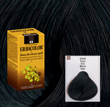 Carica l&#39;immagine nel visualizzatore di Gallery, erbacolor tintura per capelli monodose 130ml
