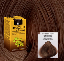 Carica l&#39;immagine nel visualizzatore di Gallery, erbacolor tintura per capelli monodose 130ml
