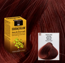 Carica l&#39;immagine nel visualizzatore di Gallery, erbacolor tintura per capelli monodose 130ml

