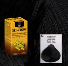 Carica l&#39;immagine nel visualizzatore di Gallery, erbacolor tintura per capelli monodose 130ml
