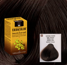 Carica l&#39;immagine nel visualizzatore di Gallery, erbacolor tintura per capelli monodose 130ml
