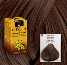 Carica l&#39;immagine nel visualizzatore di Gallery, erbacolor tintura per capelli monodose 130ml
