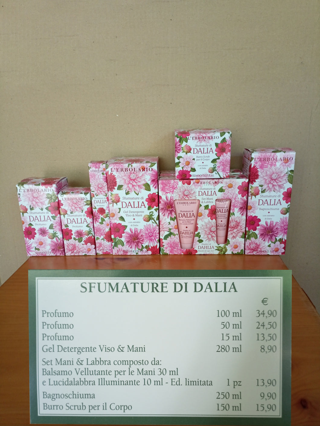 sfumature di dalia