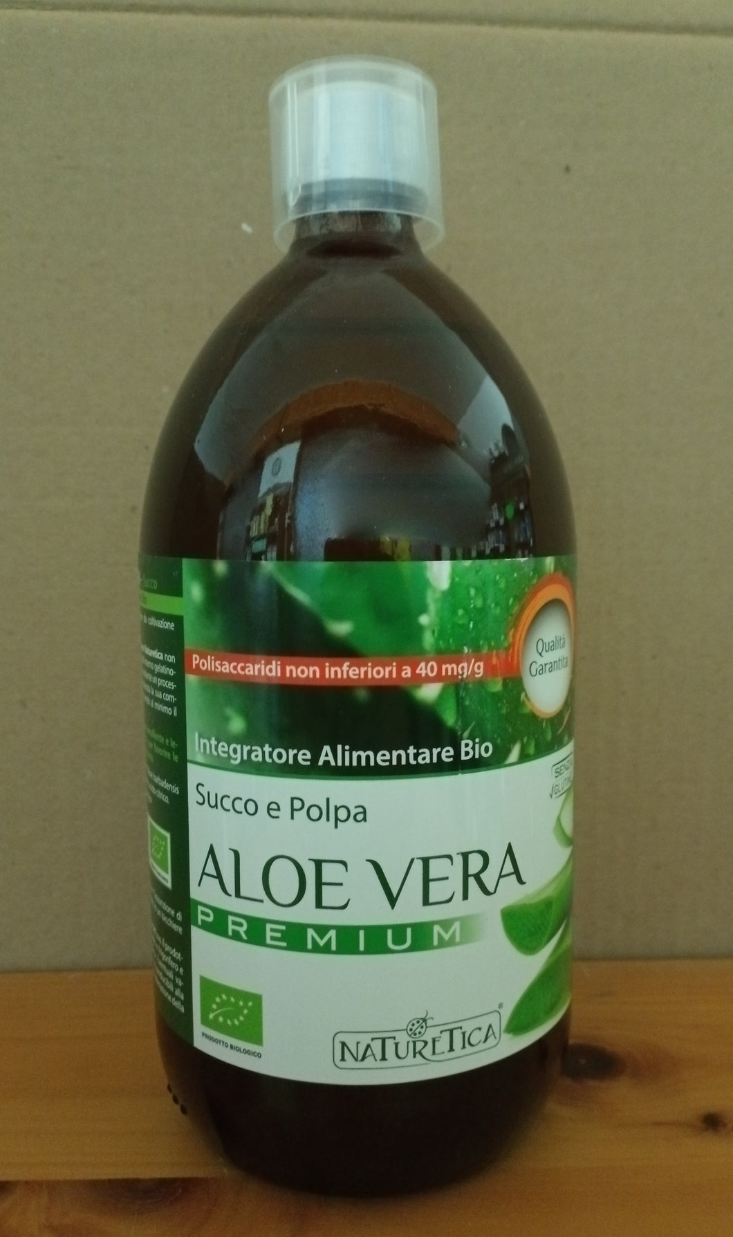 aloe vera premium 1lt bottiglia in vetro