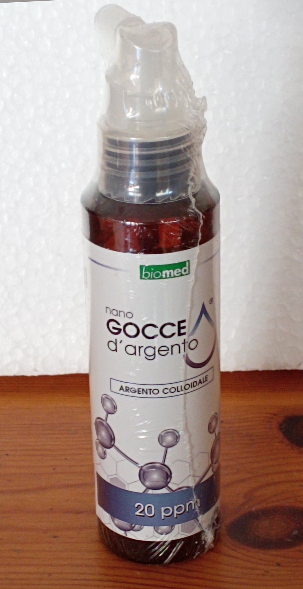 argento colloidale spray 100ml 20 ppm