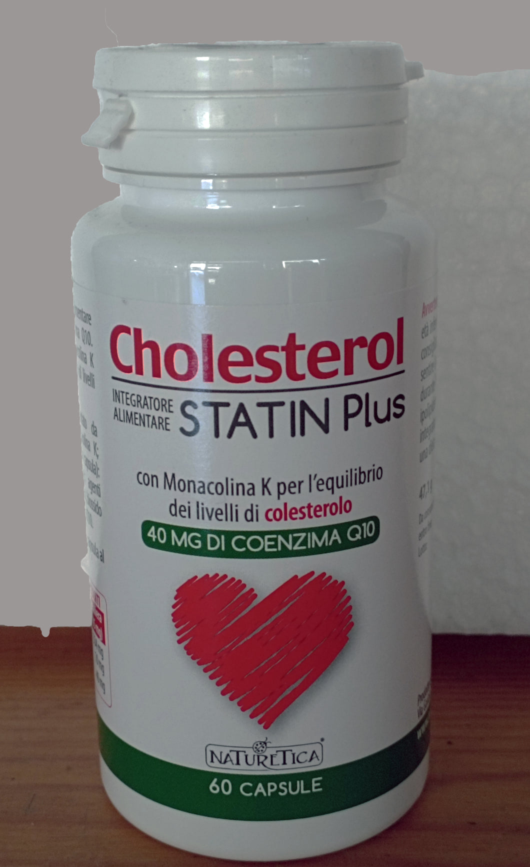 cholesterol statin plus 60cps