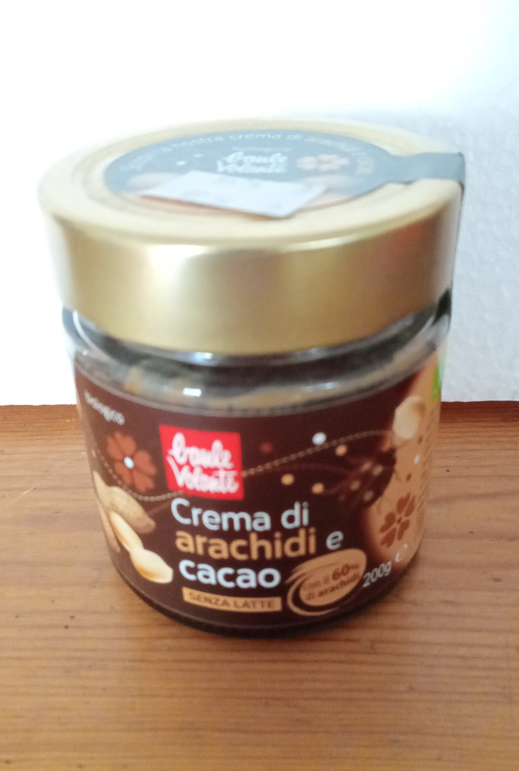 crema di arachidi e cacao