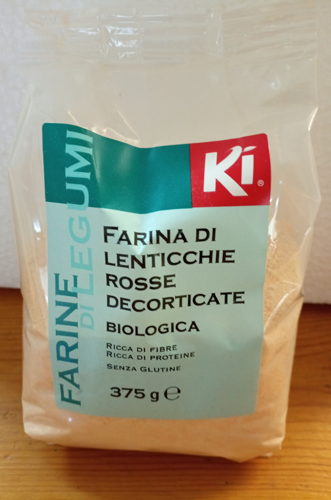 farina di lenticchie rosse