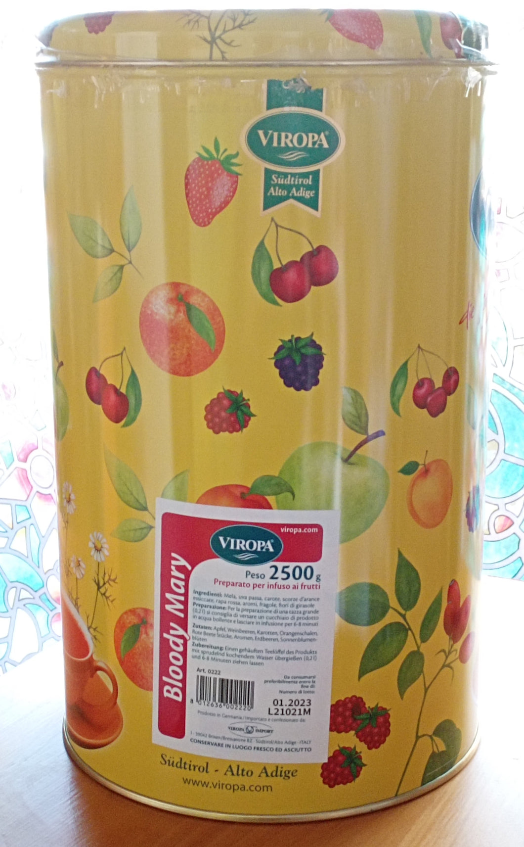 infuso di frutta viropa
