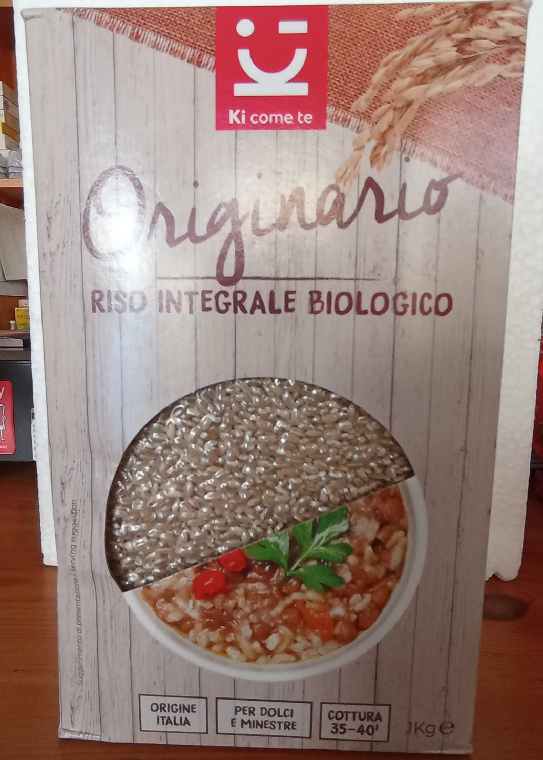 riso integrale originario