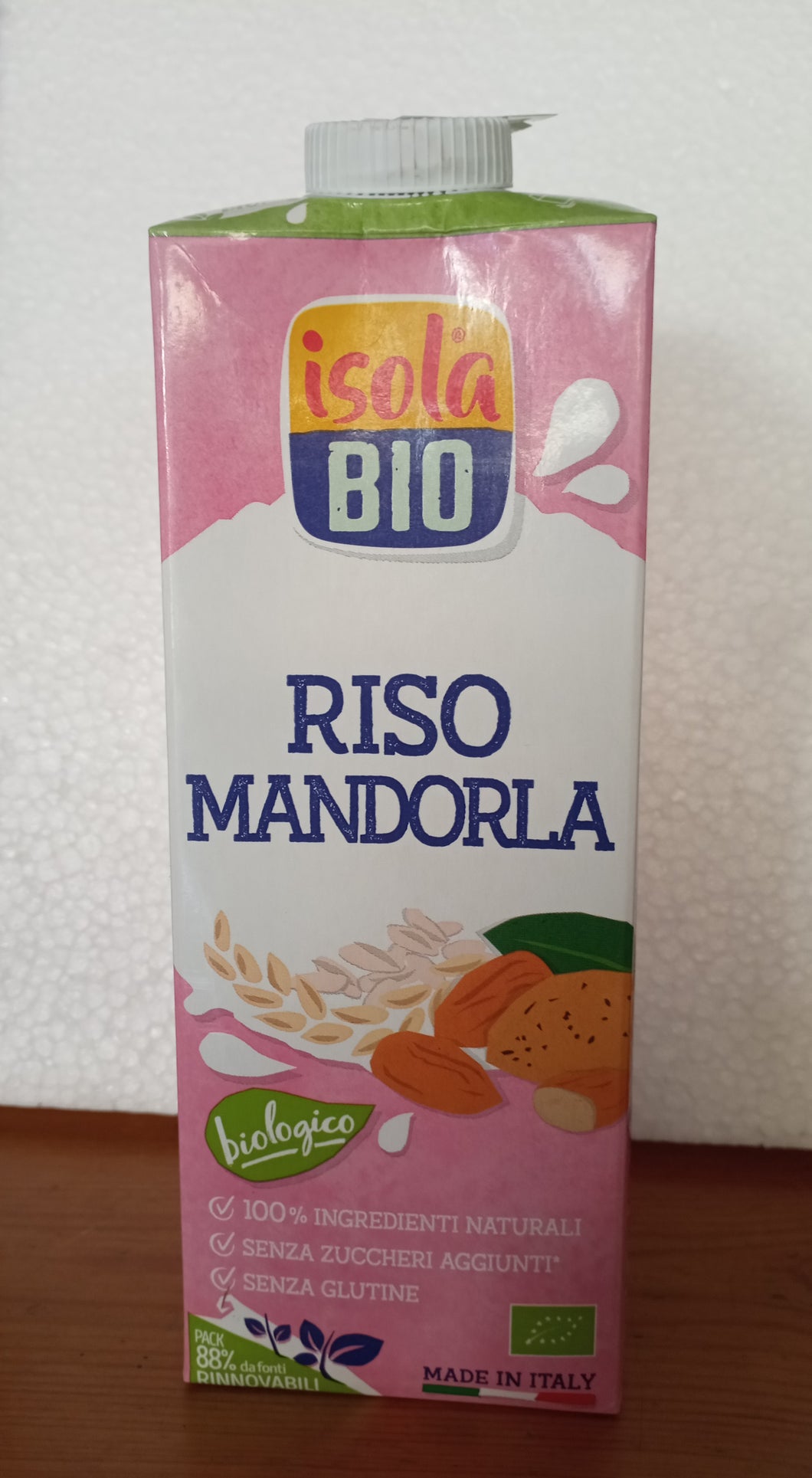 bevanda di riso mandorle